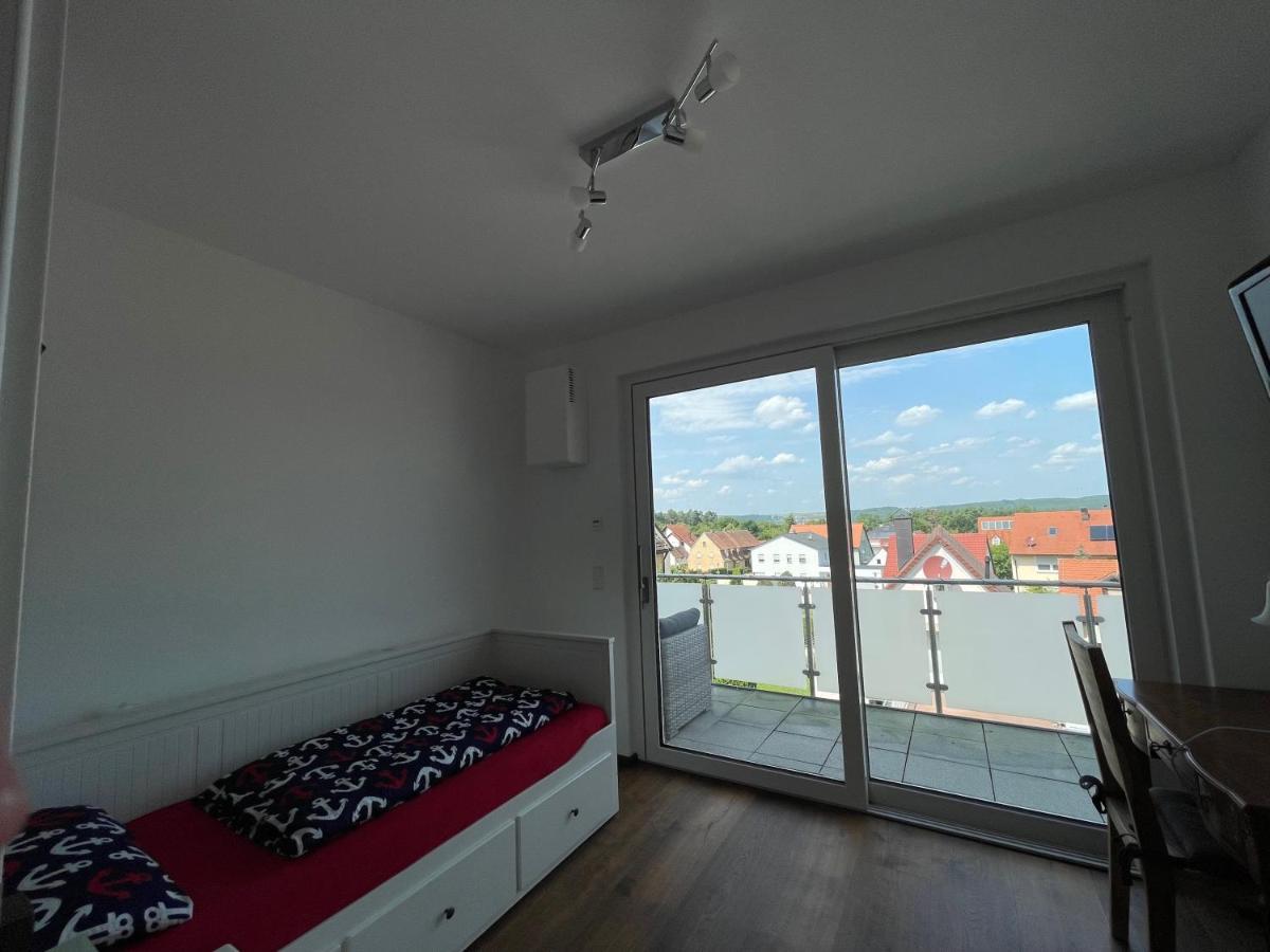 Ferienwohnung Seeblick 普莱因费尔德 外观 照片
