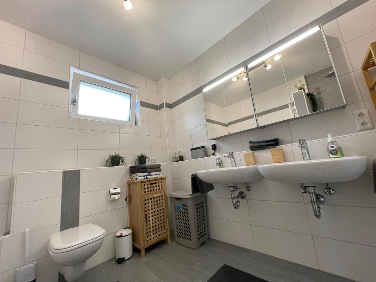 Ferienwohnung Seeblick 普莱因费尔德 外观 照片