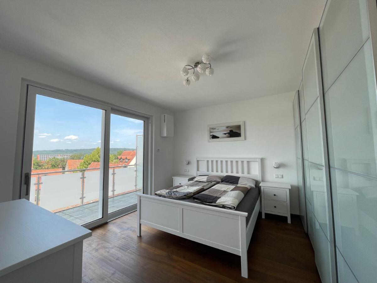 Ferienwohnung Seeblick 普莱因费尔德 外观 照片