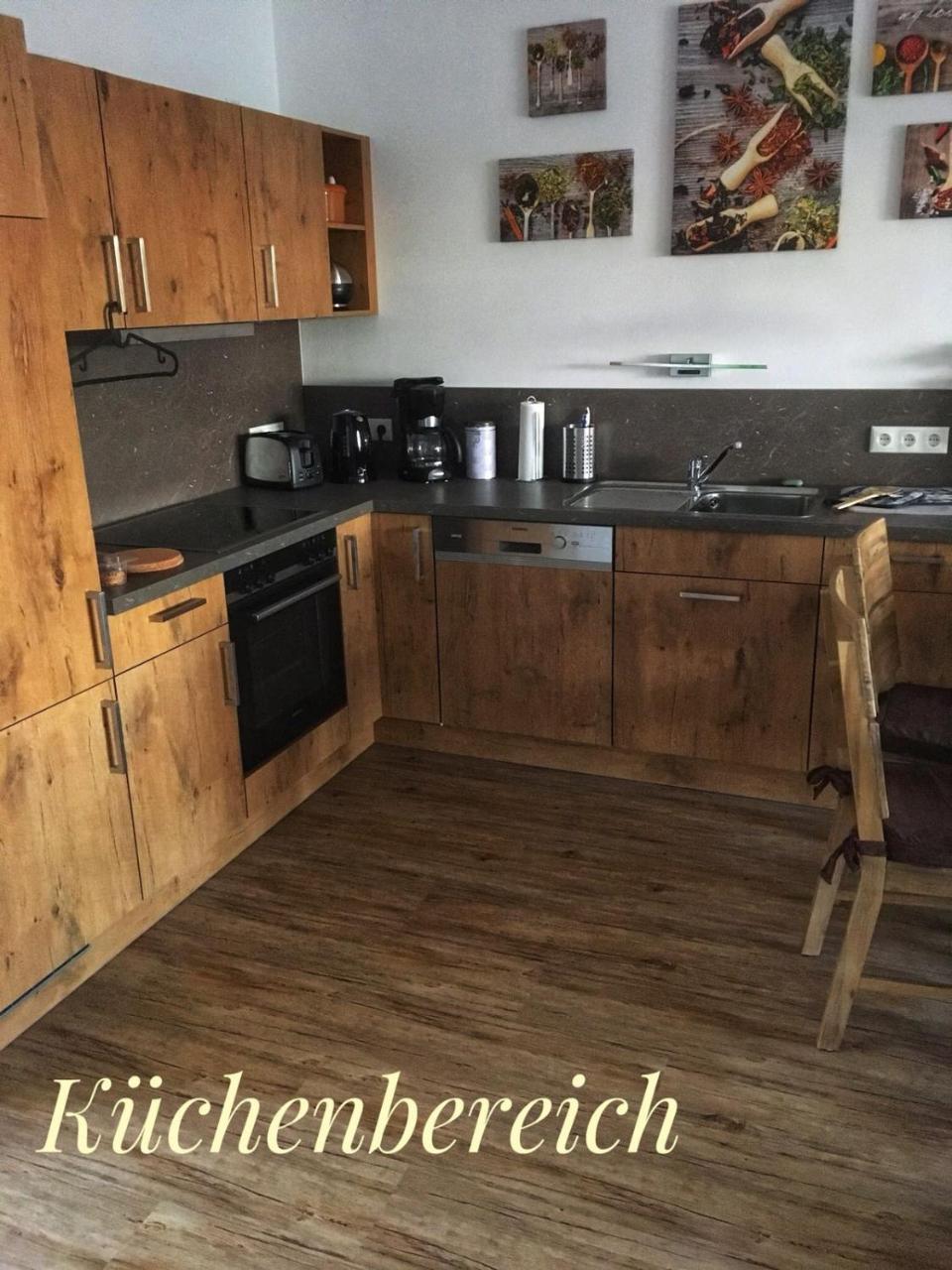 Ferienwohnung Seeblick 普莱因费尔德 外观 照片